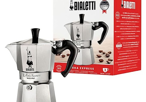 Bialetti Moka Express Iconic Italian Stovetop Espresso Maker