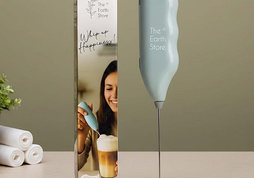 The Earth Store Swifther Handheld Assorted Coffee Frother Electric Milk Frother
