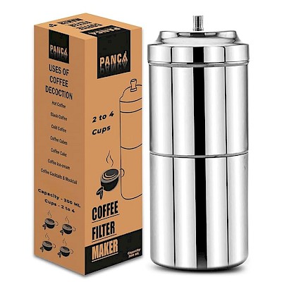 PANCA South Indian Filter Coffee Maker