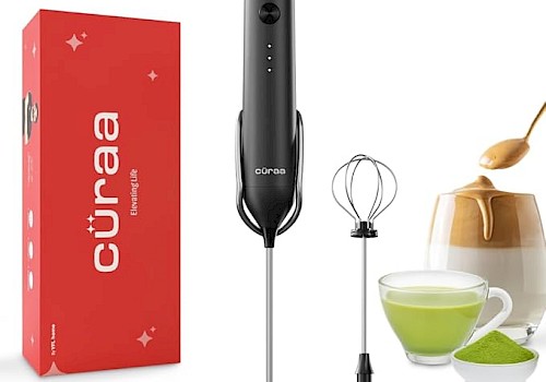 CÜRAA Milk Frother for Coffee