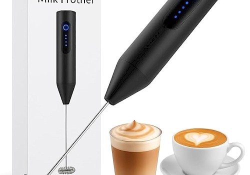 Bonsenkitchen Rechargeable Milk Frother & Coffee Whisker