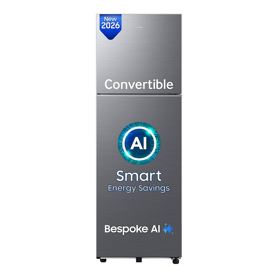 Samsung 256L Bespoke AI Double Door Refrigerator