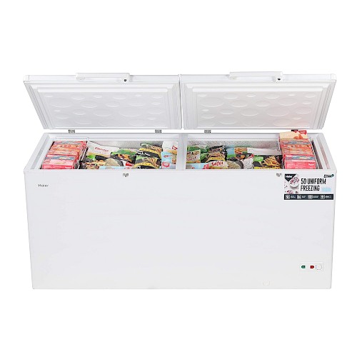 Haier 519L Convertible Double Door Deep Freezer