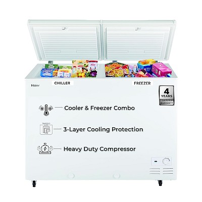 Haier 325L Double Door Combo Freezer