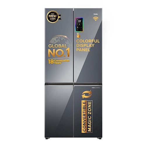 Haier 520L 3 Star Lumiere Smart French Door Refrigerator