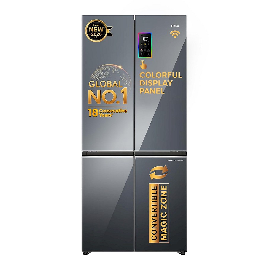 Haier 520L 3 Star Lumiere Smart French Door Refrigerator