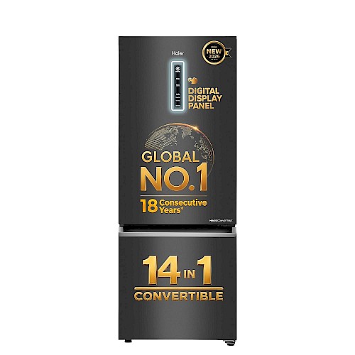 Haier 325L 3 Star Convertible Bottom Mount Refrigerator