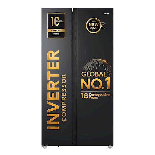 Haier 540L 3 Star Side-by-Side Refrigerator