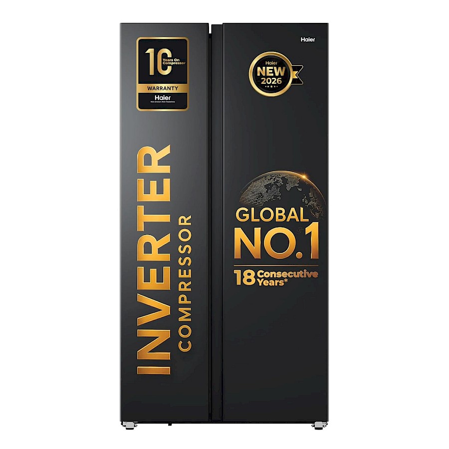 Haier 540L 3 Star Side-by-Side Refrigerator