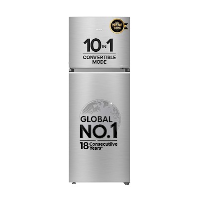 Haier 358L 2 Star Convertible Double Door Refrigerator