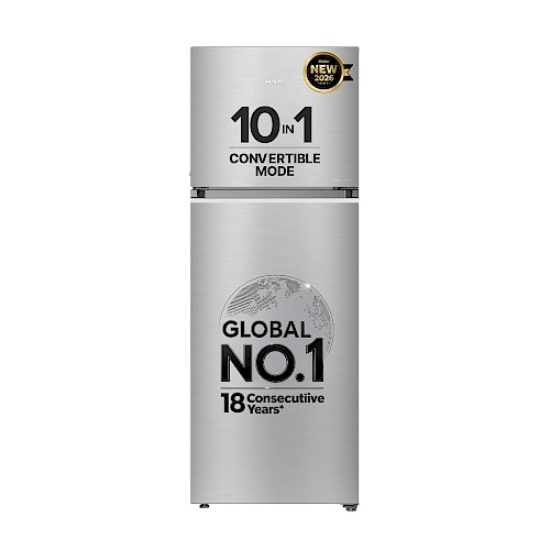 Haier 358L 2 Star Convertible Double Door Refrigerator