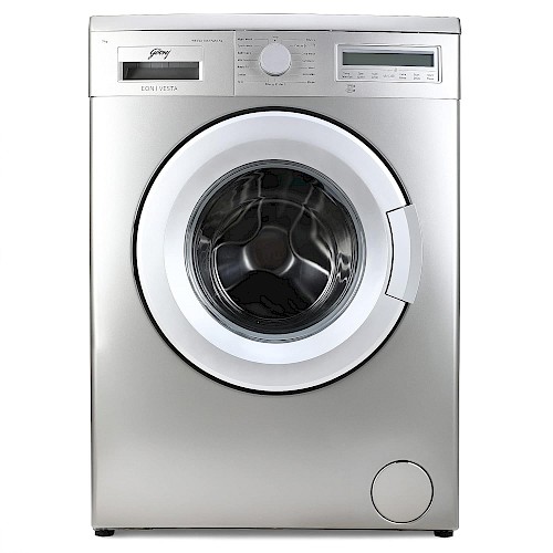 Godrej 7 kg Fully Automatic Front Load Washing Machine (WF EON 7012 PASC SV, Silver)