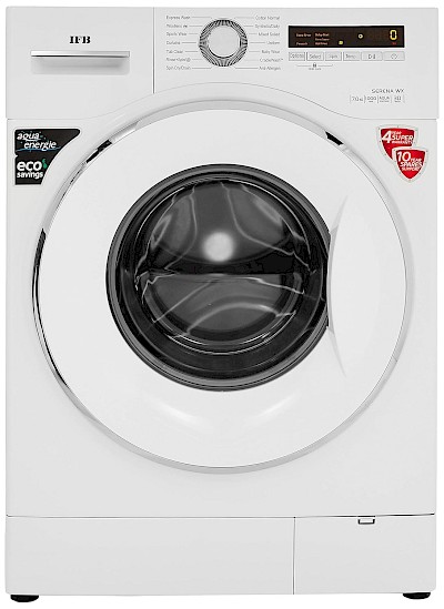 IFB 7 kg Fully Automatic Front Load Washing Machine (Serena WX, White)