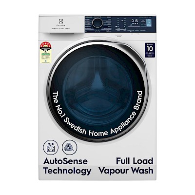 Electrolux 9 kg 5 Star UltimateCare 500 Front Load Washing Machine (EWF9024R5WB, White)